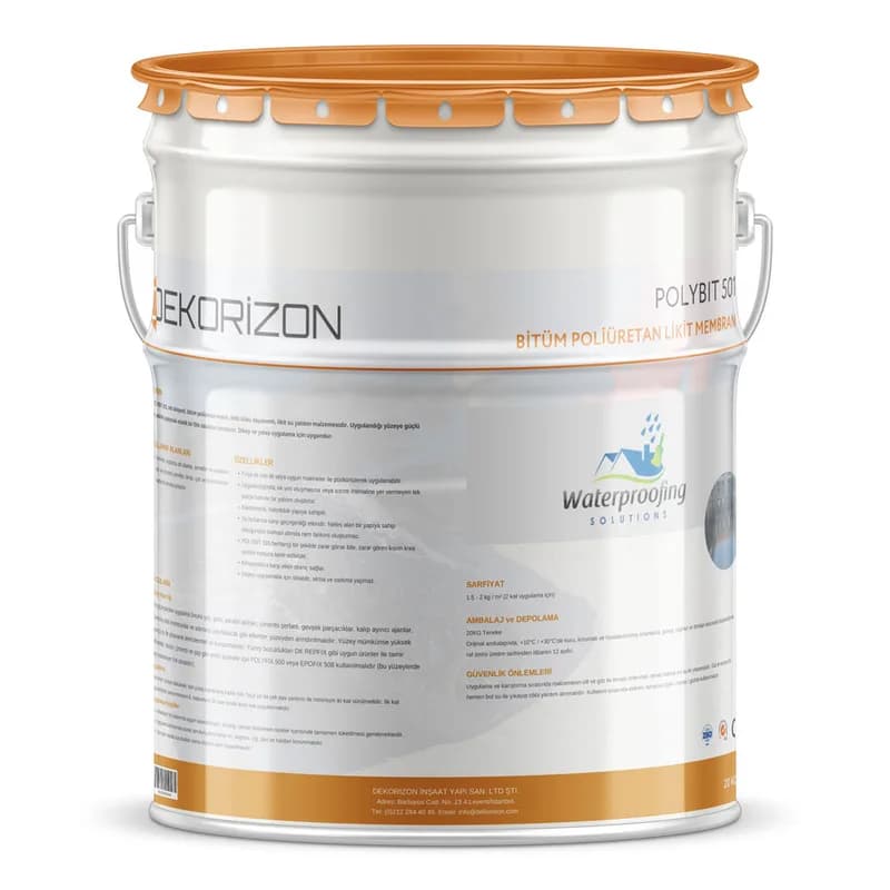 Bitüm Poliüretan Likit Membran - POLYBIT 501 - 40KG