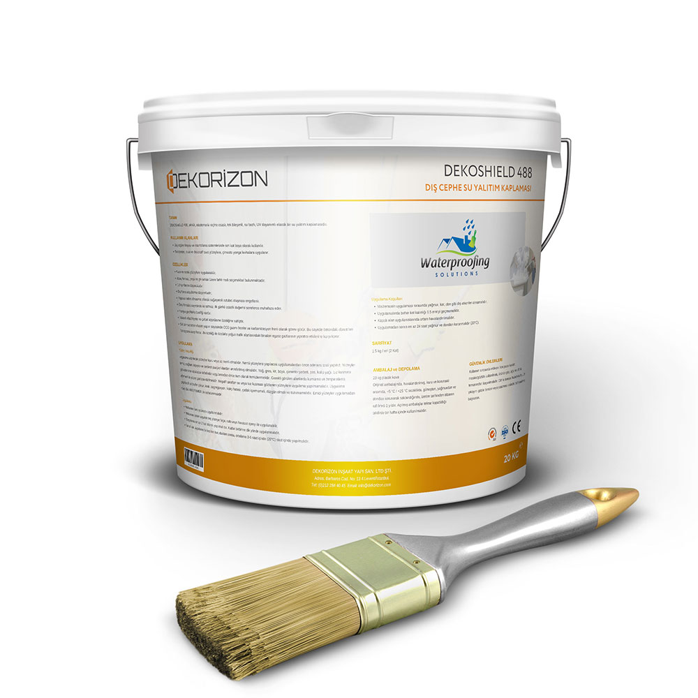 Dış Cephe Yalıtım Kaplaması – DEKOSHIELD 488 – 20KG